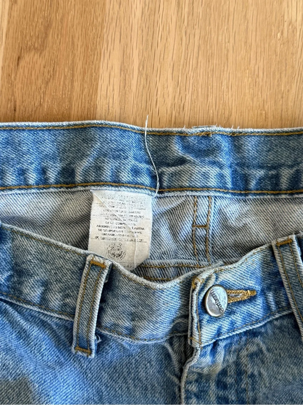 Carhartt Men's Relaxed Light Blue Denim Jeans